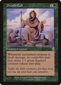 Druid's Call - Odyssey - Magic: The Gathering card