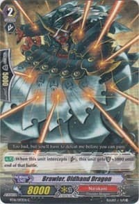 Brawler, Oldhand Dragon - BT16: Legion of Dragons and Blades ver.E - Cardfight Vanguard card
