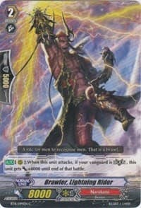 Brawler, Lightning Rider - BT16: Legion of Dragons and Blades ver.E - Cardfight Vanguard card