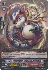 Eradicator, Egghelm Dracokid - BT16: Legion of Dragons and Blades ver.E - Cardfight Vanguard card