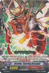 Brawler, Starring Dracokid - BT16: Legion of Dragons and Blades ver.E - Cardfight Vanguard card