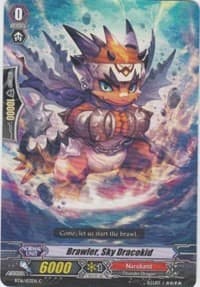 Brawler, Sky Dracokid - BT16: Legion of Dragons and Blades ver.E - Cardfight Vanguard card