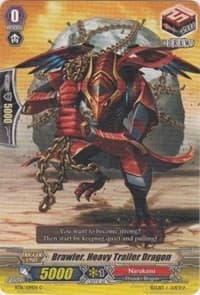 Brawler, Heavy Trailer Dragon - BT16: Legion of Dragons and Blades ver.E - Cardfight Vanguard card