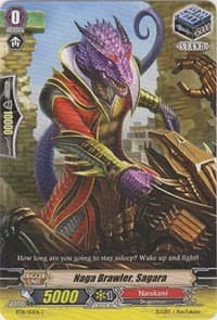 Naga Brawler, Sagara - BT16: Legion of Dragons and Blades ver.E - Cardfight Vanguard card