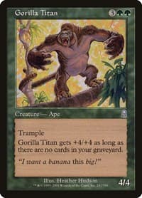 Gorilla Titan - Odyssey - Magic: The Gathering card