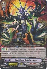 Penetrate Deletor, Iggy - BT16: Legion of Dragons and Blades ver.E - Cardfight Vanguard card