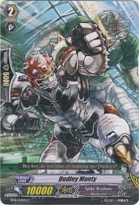 Dudley Monty - BT16: Legion of Dragons and Blades ver.E - Cardfight Vanguard card