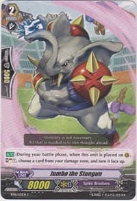 Jumbo the Stungun - BT16: Legion of Dragons and Blades ver.E - Cardfight Vanguard card