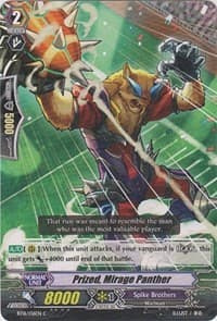 Prized, Mirage Panther - BT16: Legion of Dragons and Blades ver.E - Cardfight Vanguard card