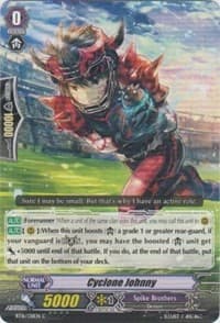 Cyclone Johnny - BT16: Legion of Dragons and Blades ver.E - Cardfight Vanguard card