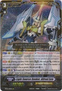 Light Source Seeker, Alfred Exiv - BT16: Legion of Dragons and Blades ver.E - Cardfight Vanguard card