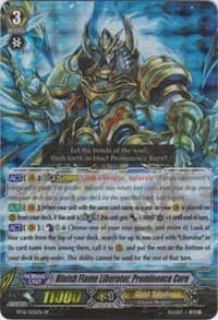 Bluish Flame Liberator, Prominence Core (SP) - BT16: Legion of Dragons and Blades ver.E - Cardfight Vanguard card