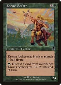 Krosan Archer - Odyssey - Magic: The Gathering card