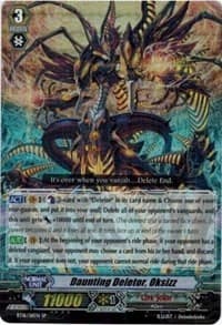 Daunting Deletor, Oksizz (SP) - BT16: Legion of Dragons and Blades ver.E - Cardfight Vanguard card