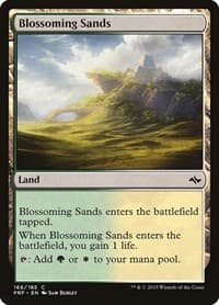 Blossoming Sands - Fate Reforged - Magic: The Gathering card