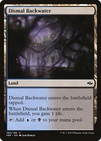 Dismal Backwater - Fate Reforged - Magic: The Gathering card