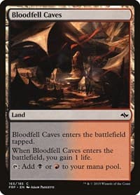 Bloodfell Caves - Fate Reforged - Magic: The Gathering card