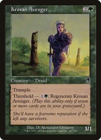 Krosan Avenger - Odyssey - Magic: The Gathering card