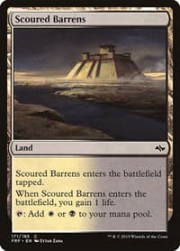 Scoured Barrens - Fate Reforged - Magic: The Gathering card