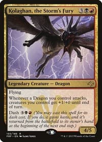 Kolaghan, the Storm's Fury - Fate Reforged - Magic: The Gathering card