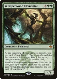 Whisperwood Elemental - Fate Reforged - Magic: The Gathering card
