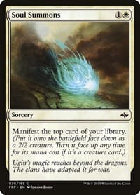 Soul Summons - Fate Reforged - Magic: The Gathering card