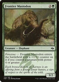 Frontier Mastodon - Fate Reforged - Magic: The Gathering card