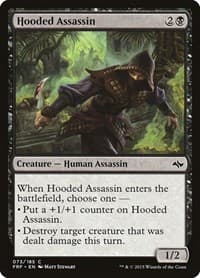 Hooded Assassin - Fate Reforged - Magic: The Gathering card