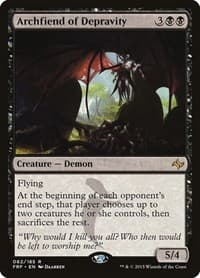 Archfiend of Depravity - Fate Reforged - Magic: The Gathering card