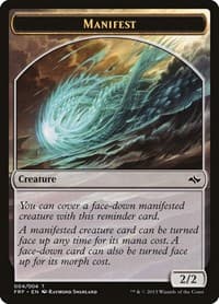 Manifest Token - Fate Reforged - Magic: The Gathering card