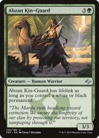 Abzan Kin-Guard - Fate Reforged - Magic: The Gathering card