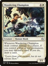 Wandering Champion - Fate Reforged - Magic: The Gathering card
