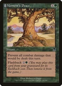 Moment's Peace - Odyssey - Magic: The Gathering card