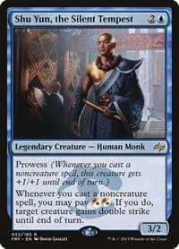 Shu Yun, the Silent Tempest - Fate Reforged - Magic: The Gathering card