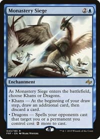 Monastery Siege - Fate Reforged - Magic: The Gathering card
