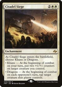 Citadel Siege - Fate Reforged - Magic: The Gathering card