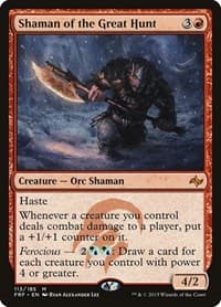 Shaman of the Great Hunt - Fate Reforged - Magic: The Gathering card