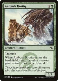 Ambush Krotiq - Fate Reforged - Magic: The Gathering card