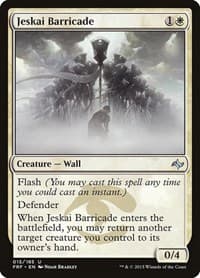 Jeskai Barricade - Fate Reforged - Magic: The Gathering card