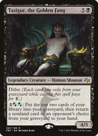 Tasigur, the Golden Fang - Fate Reforged - Magic: The Gathering card