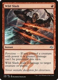 Wild Slash - Fate Reforged - Magic: The Gathering card