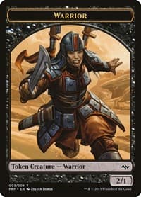 Warrior Token - Fate Reforged - Magic: The Gathering card