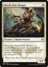 Mardu Woe-Reaper - Fate Reforged - Magic: The Gathering card
