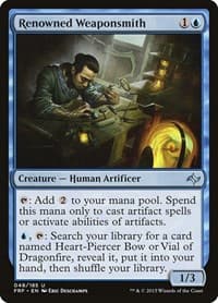 Renowned Weaponsmith - Fate Reforged - Magic: The Gathering card