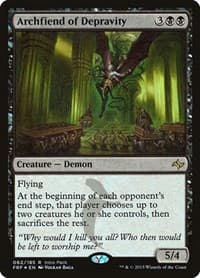 Archfiend of Depravity - Unique and Miscellaneous Promos - Magic: The Gathering card