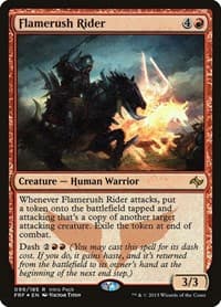 Flamerush Rider - Unique and Miscellaneous Promos - Magic: The Gathering card