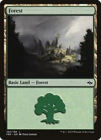 Forest (184) - Fate Reforged - Magic: The Gathering card