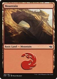 Mountain (182) - Fate Reforged - Magic: The Gathering card
