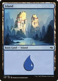 Island (178) - Fate Reforged - Magic: The Gathering card