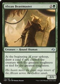 Abzan Beastmaster - Fate Reforged - Magic: The Gathering card